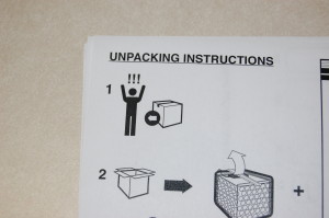 Unpacking Instructions